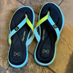 Under armour flip flops